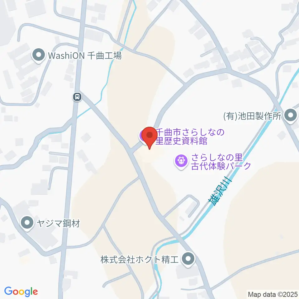 千曲市さらしなの里歴史資料館周辺のカフェ一覧地図