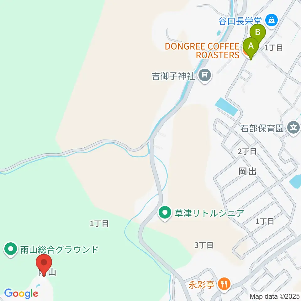 東海道石部宿歴史民俗資料館周辺のカフェ一覧地図