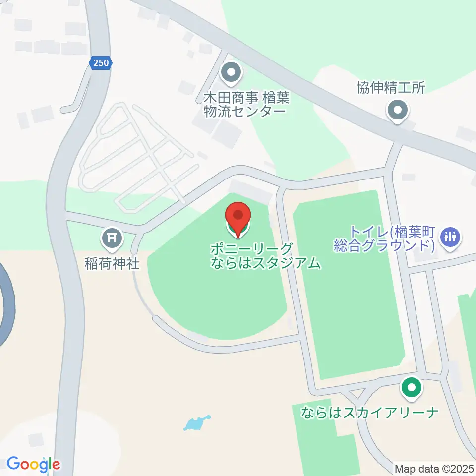 ポニーリーグ NARAHA STADIUM周辺のカフェ一覧地図