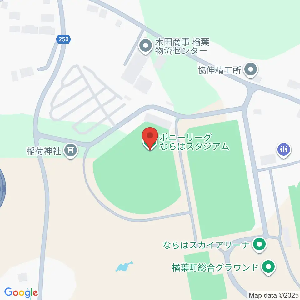 ポニーリーグ NARAHA STADIUM周辺のカフェ一覧地図