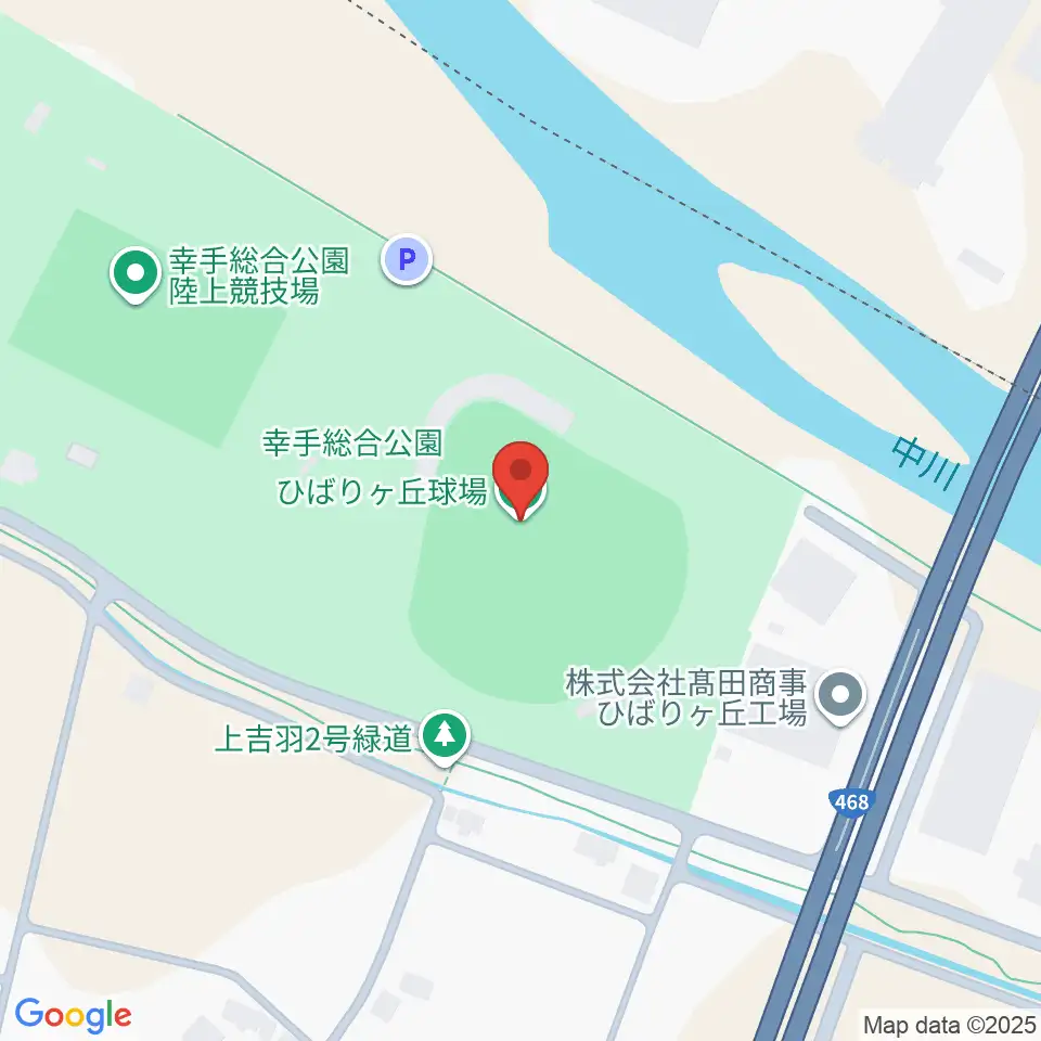 ひばりが丘球場周辺のカフェ一覧地図