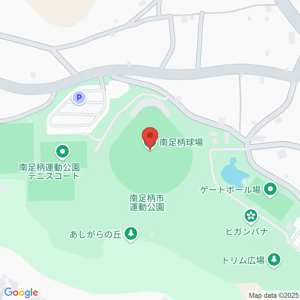 南足柄球場周辺のカフェ一覧地図