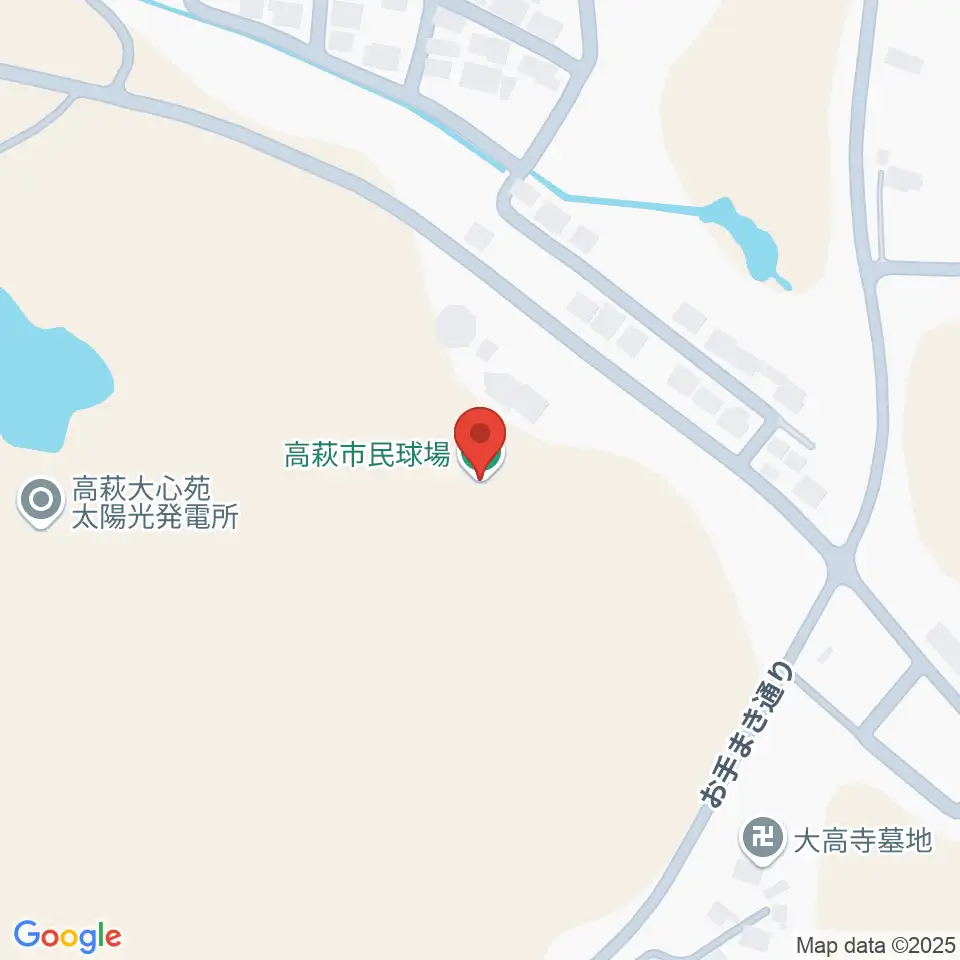 高萩市民球場周辺のカフェ一覧地図