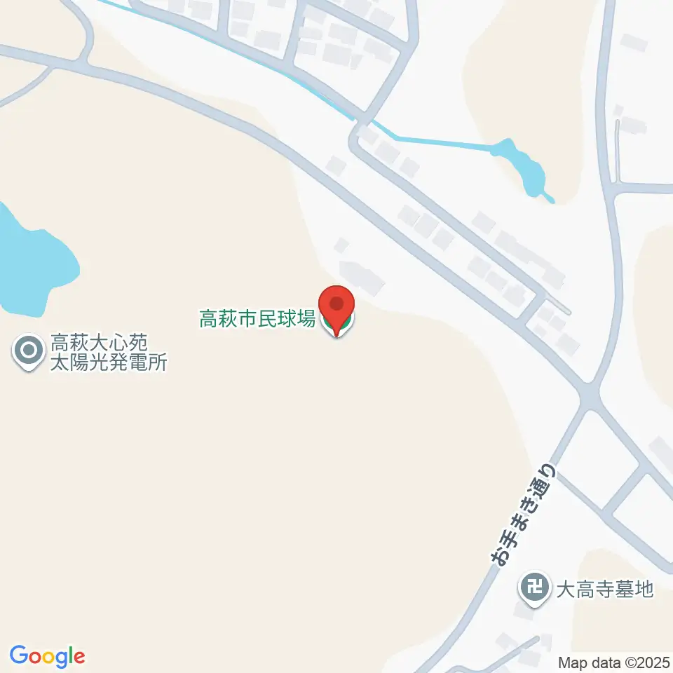 高萩市民球場周辺のカフェ一覧地図