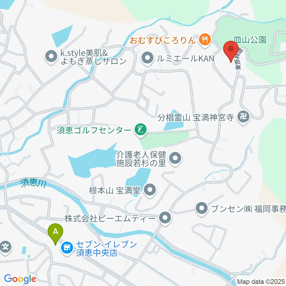 須恵町立歴史民俗資料館周辺のカフェ一覧地図