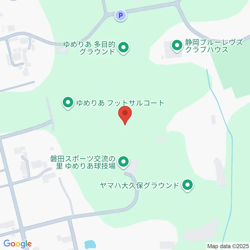 磐田スポーツ交流の里ゆめりあサッカー場周辺のカフェ一覧地図