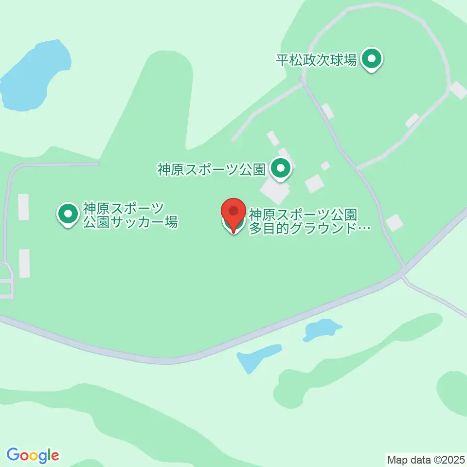神原スポーツ公園シャルムスタジアム周辺のカフェ一覧地図