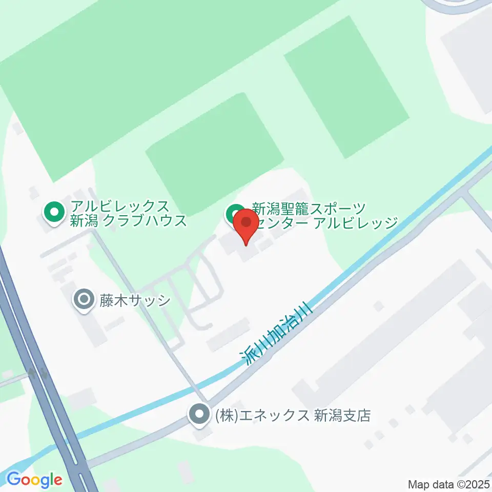 新潟聖籠スポーツセンターアルビレッジ周辺のカフェ一覧地図