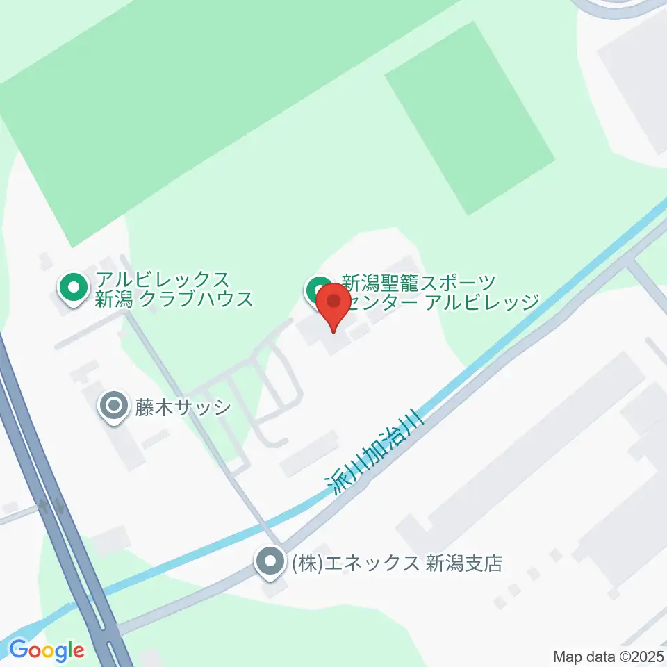 新潟聖籠スポーツセンターアルビレッジ周辺のカフェ一覧地図