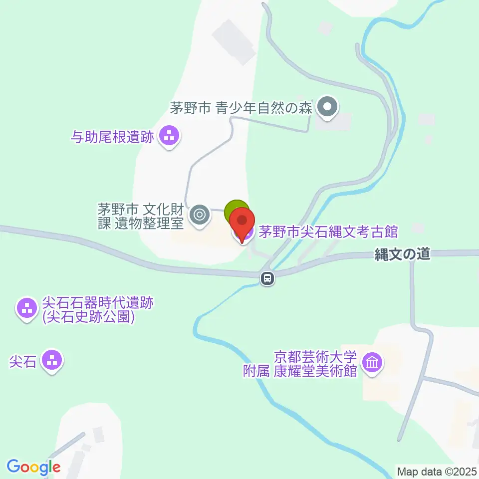 茅野市尖石縄文考古館周辺のカフェ一覧地図