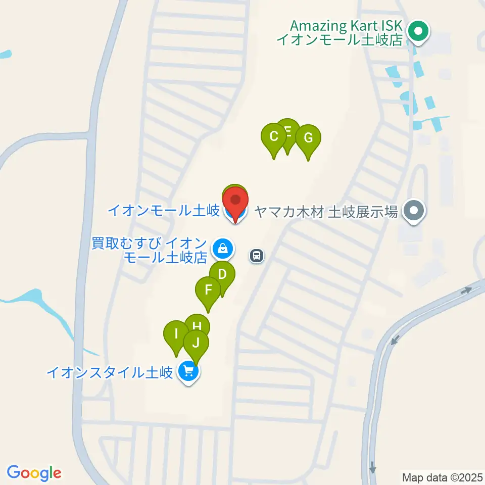 イオンシネマ土岐周辺のカフェ一覧地図