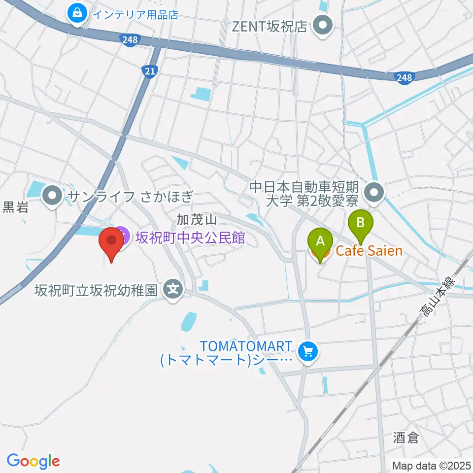 大王製紙エリエールスポーツドーム周辺のカフェ一覧地図