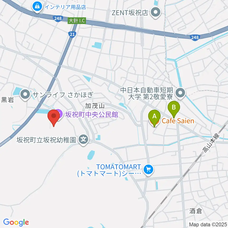 大王製紙エリエールスポーツドーム周辺のカフェ一覧地図