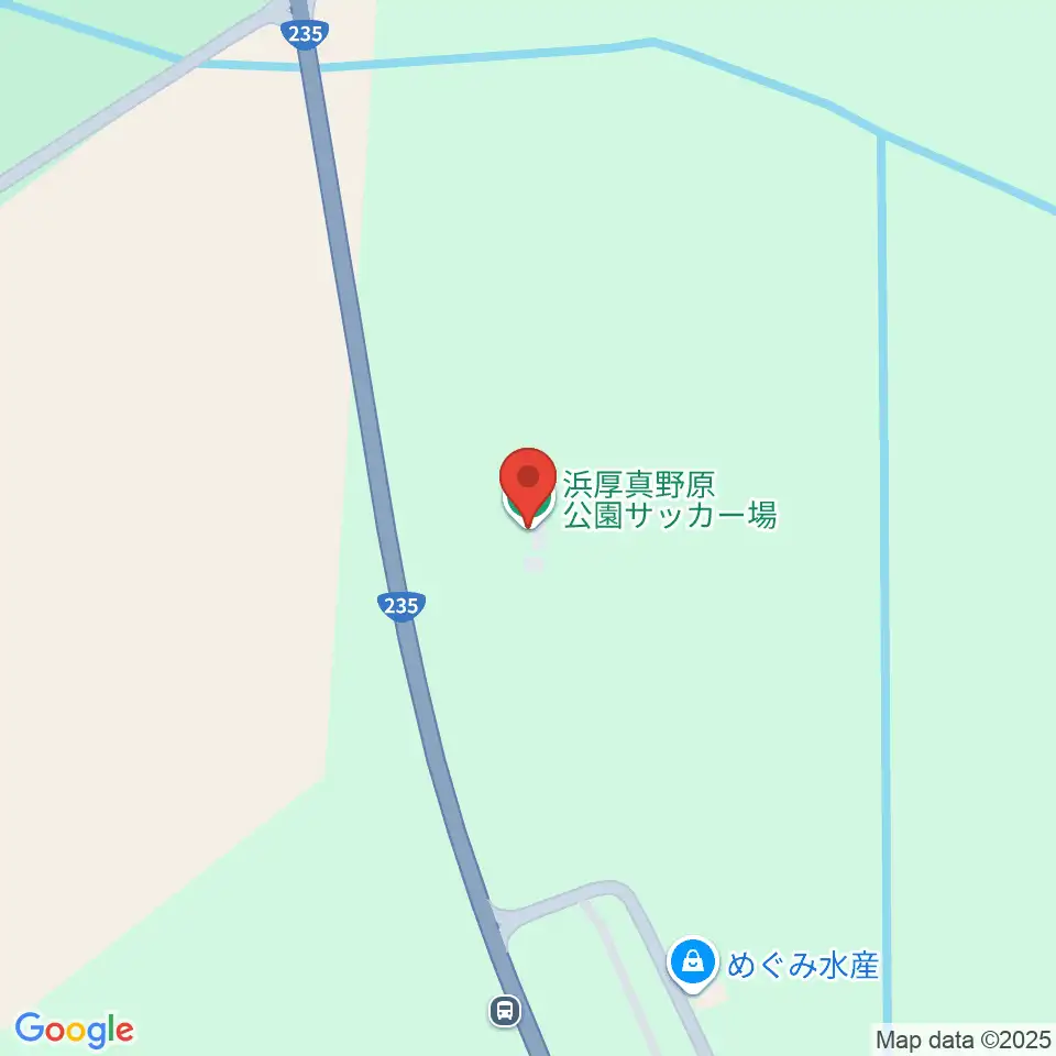 浜厚真野原公園サッカー場周辺のカフェ一覧地図