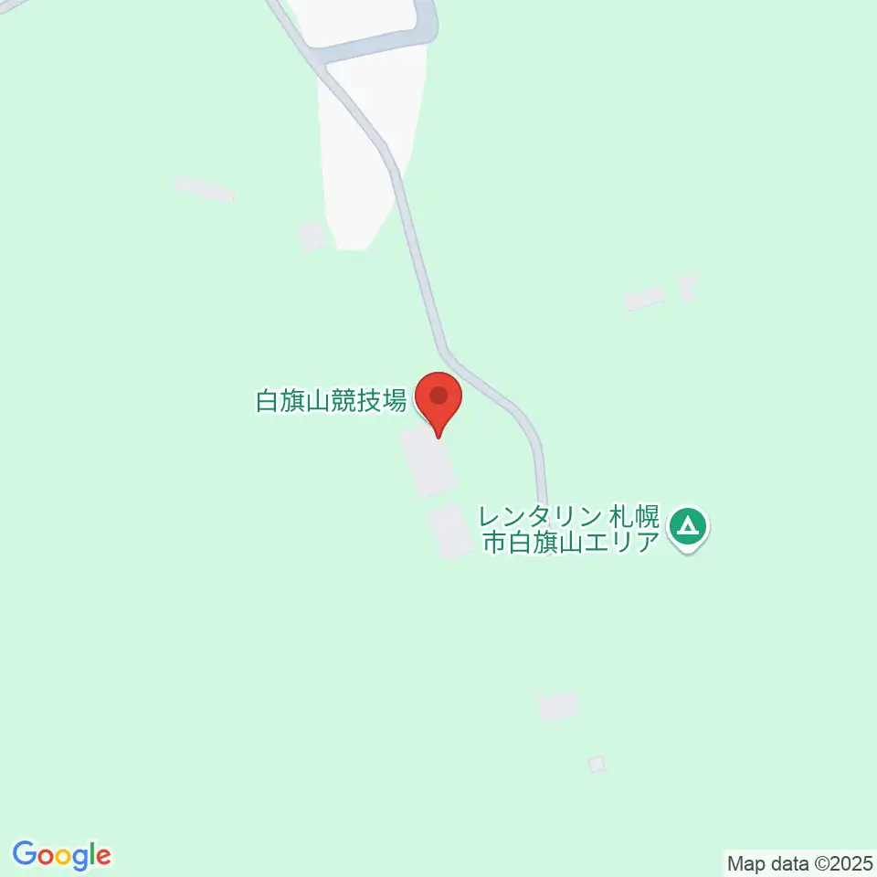 札幌市白旗山競技場周辺のカフェ一覧地図