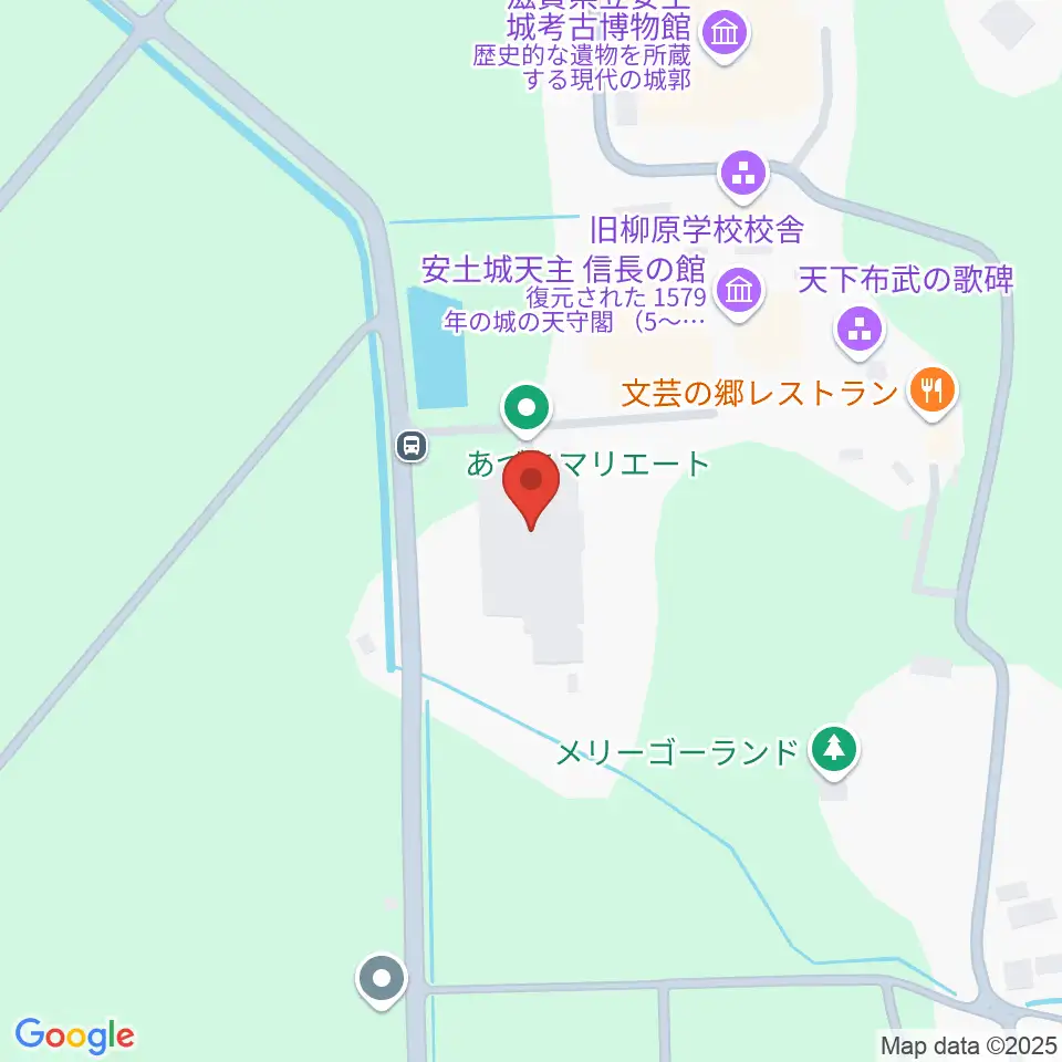 あづちマリエート周辺のカフェ一覧地図
