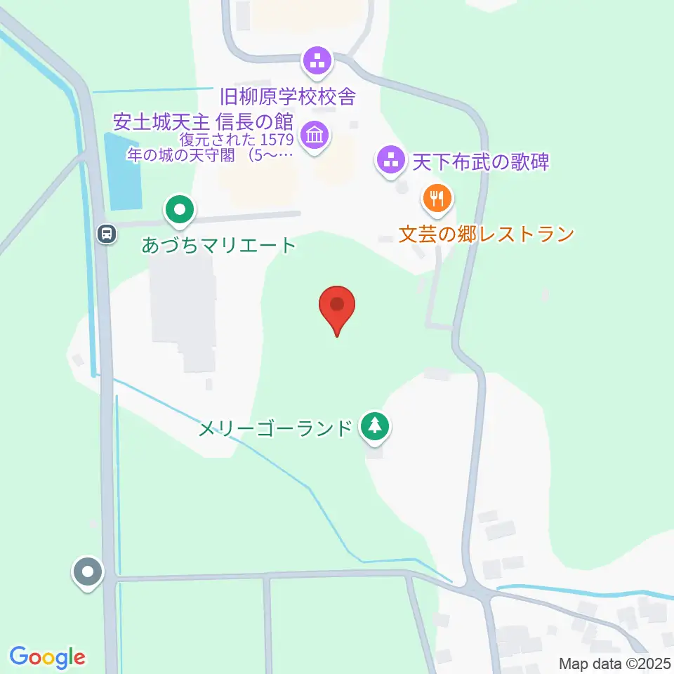 安土文芸の郷グラウンド周辺のカフェ一覧地図