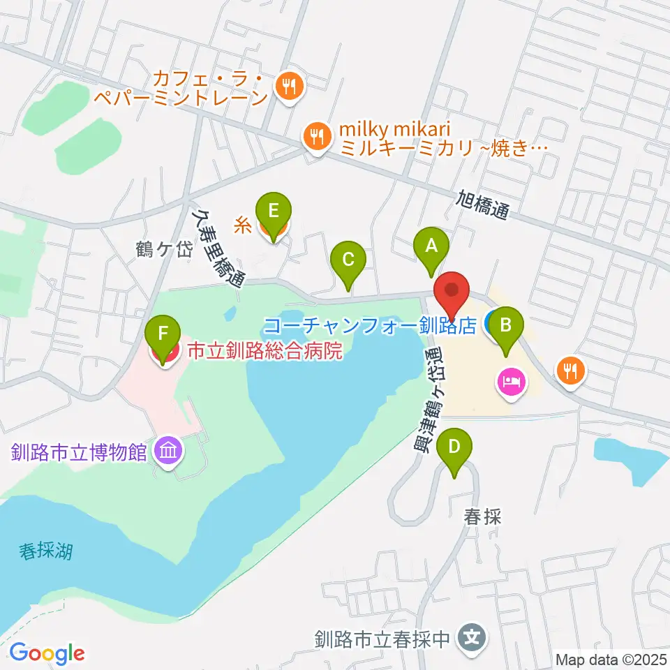 Nisshoアイスアリーナ周辺のカフェ一覧地図