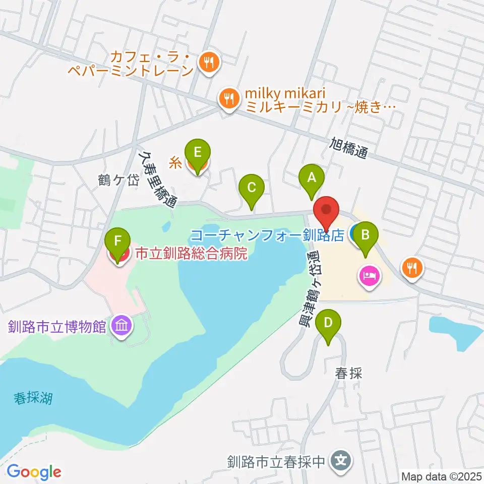 Nisshoアイスアリーナ周辺のカフェ一覧地図