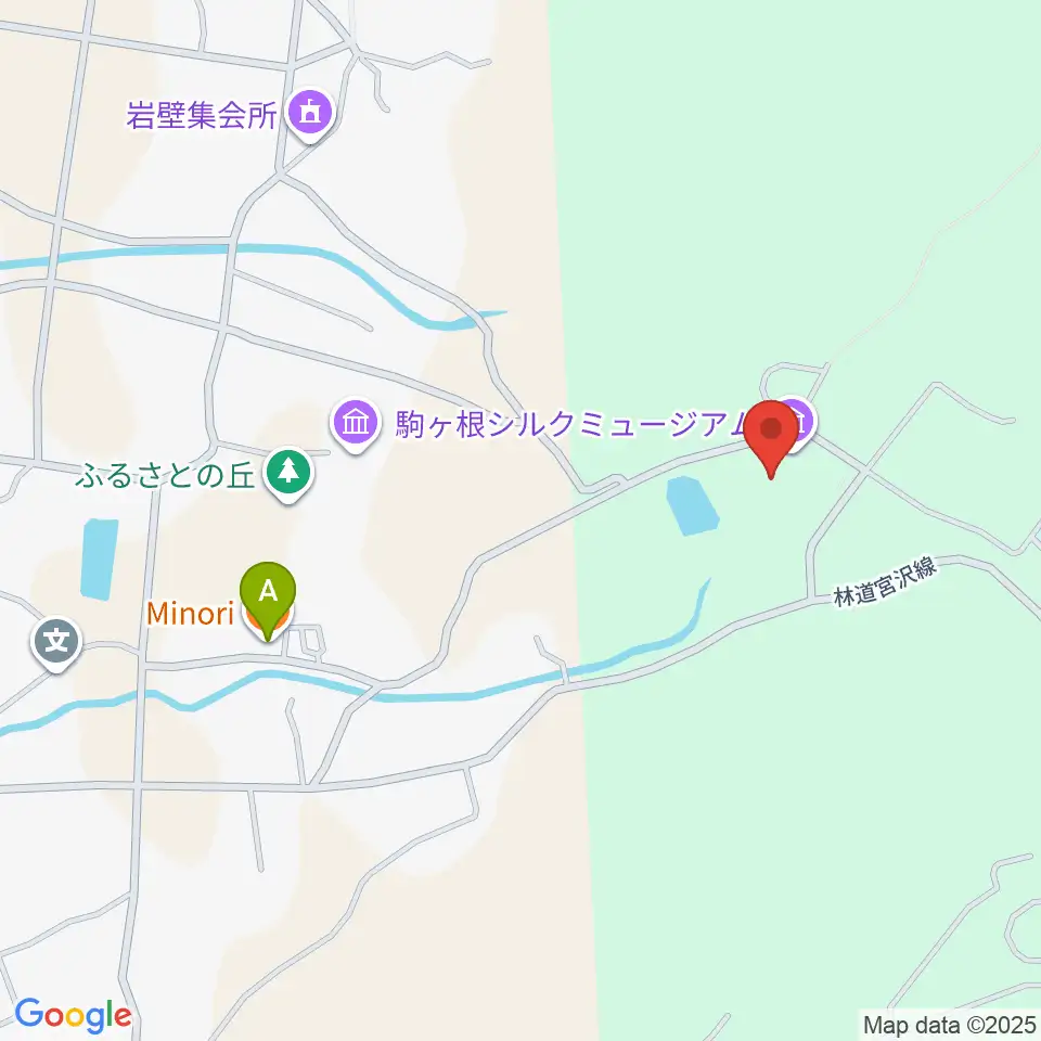 駒ケ根シルクミュージアム周辺のカフェ一覧地図