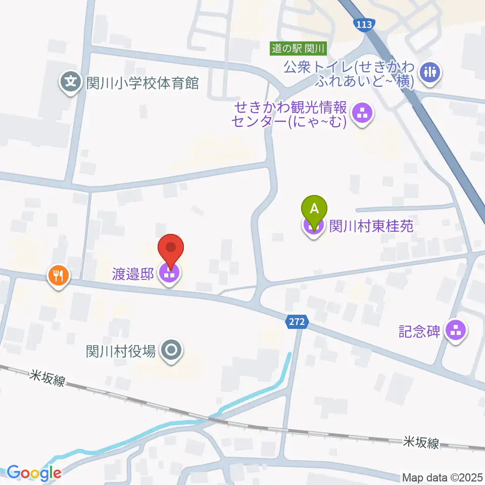 渡邉邸周辺のカフェ一覧地図