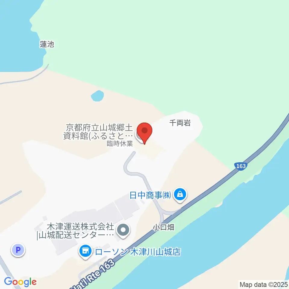 京都府立山城郷土資料館周辺のカフェ一覧地図