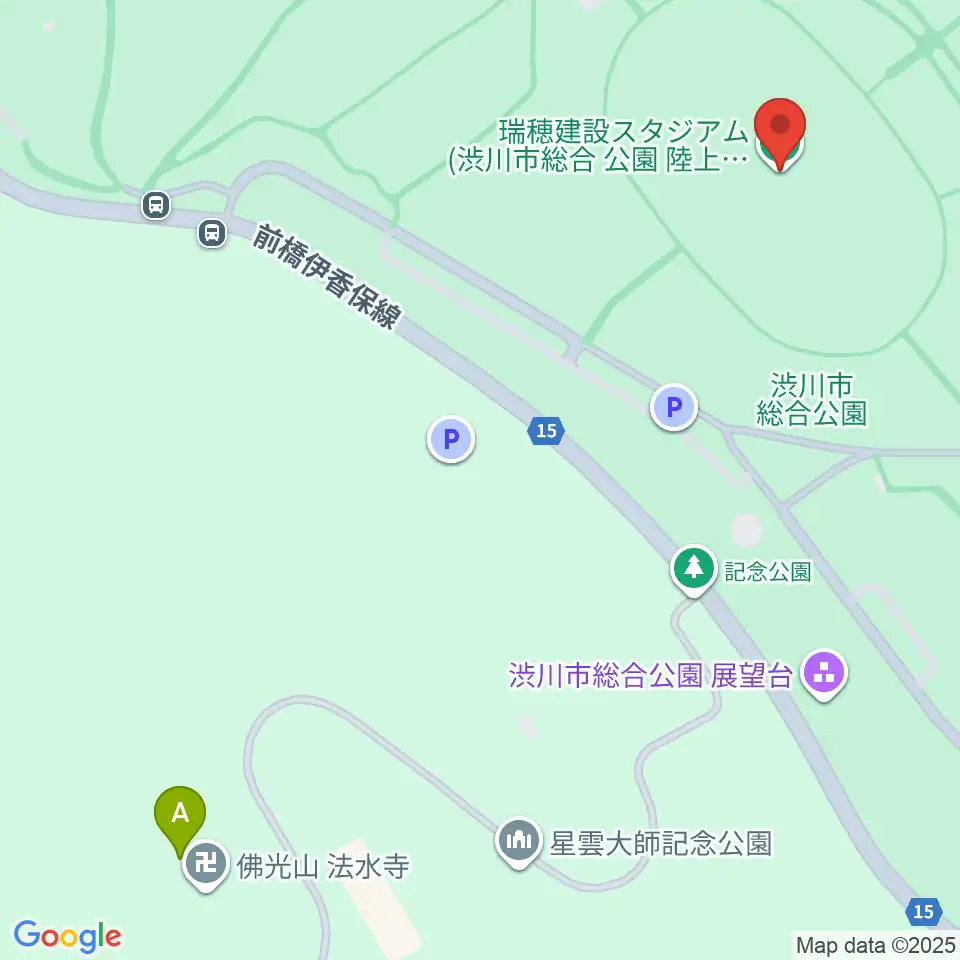 瑞穂建設スタジアム周辺のカフェ一覧地図