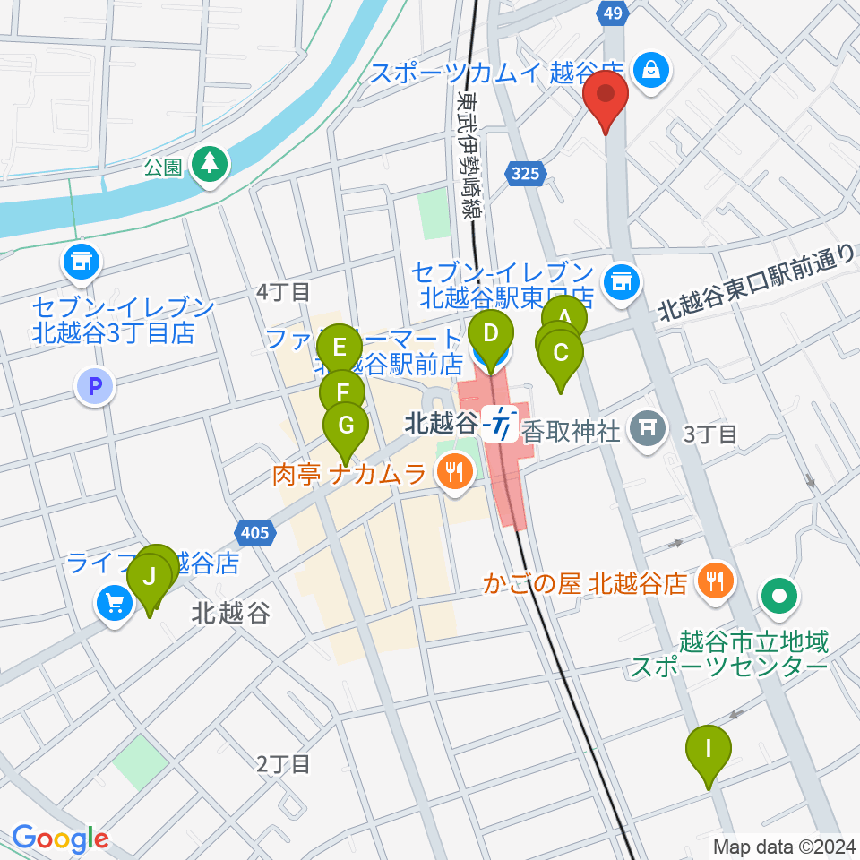 STUDIO JOURNEY周辺のカフェ一覧地図