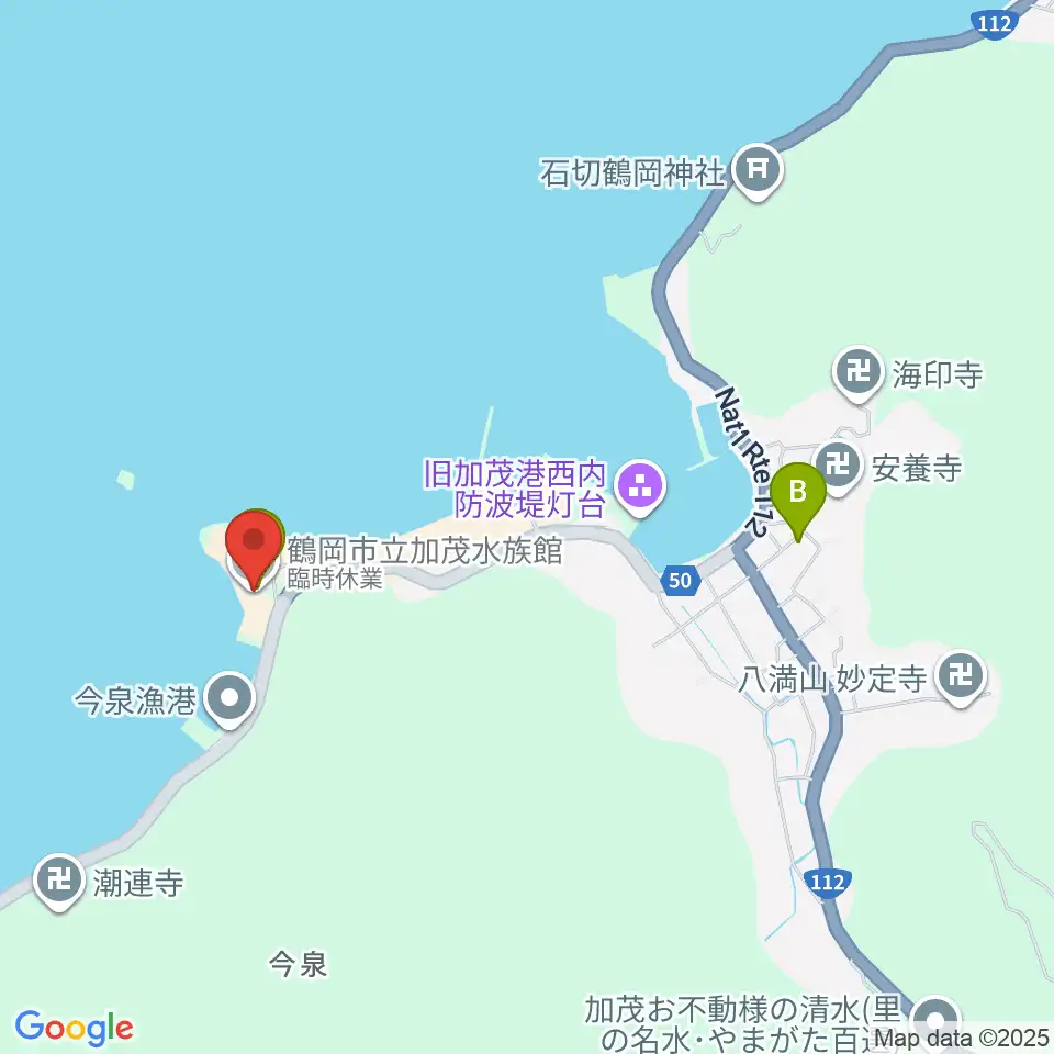東北エプソンアクアリウムかもすい周辺のカフェ一覧地図