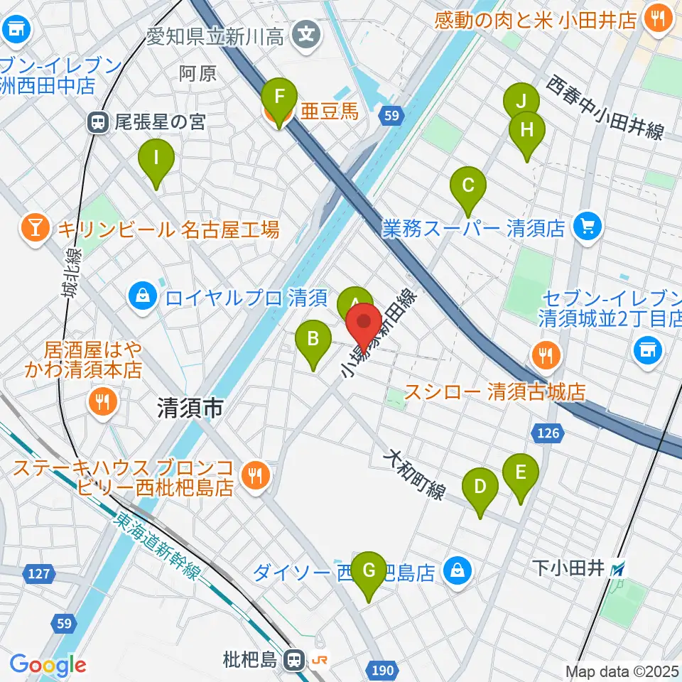 NEWS90周辺のカフェ一覧地図