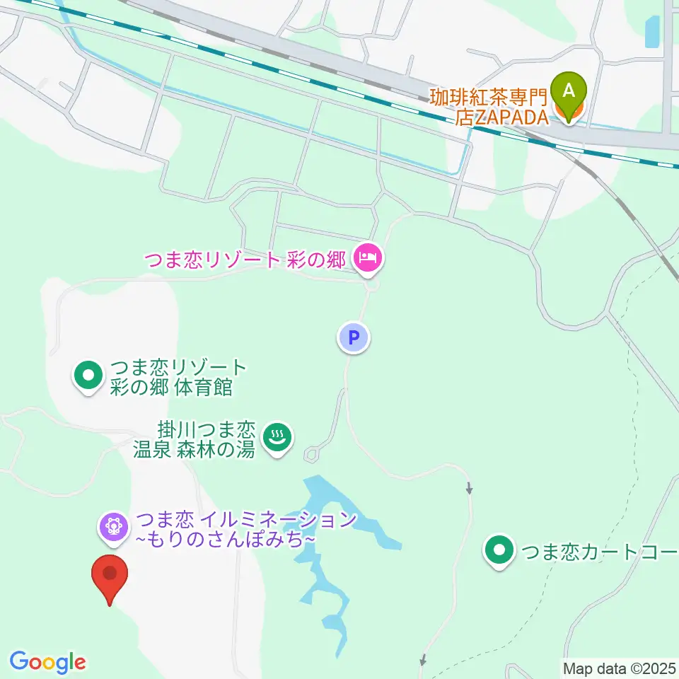 つま恋ミュージックガーデン周辺のカフェ一覧地図