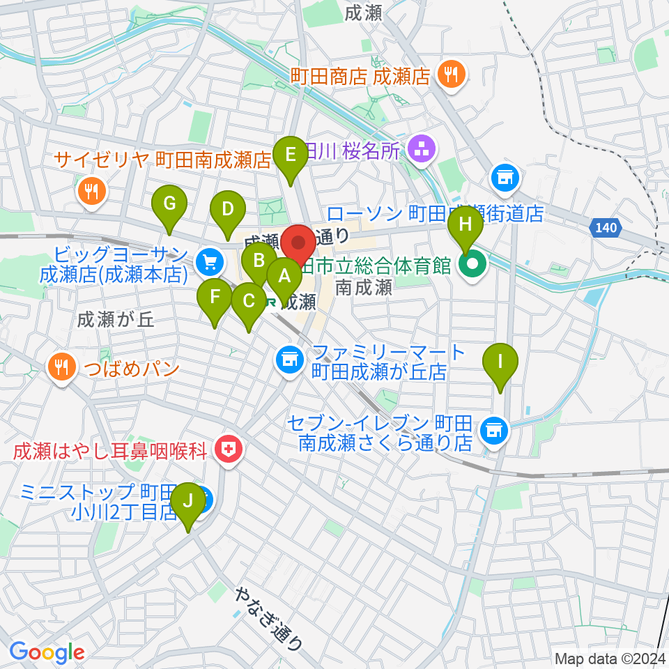 ソピックカルチャー周辺のカフェ一覧地図