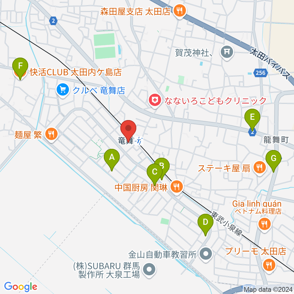 音楽サロンシャコンヌ周辺のカフェ一覧地図