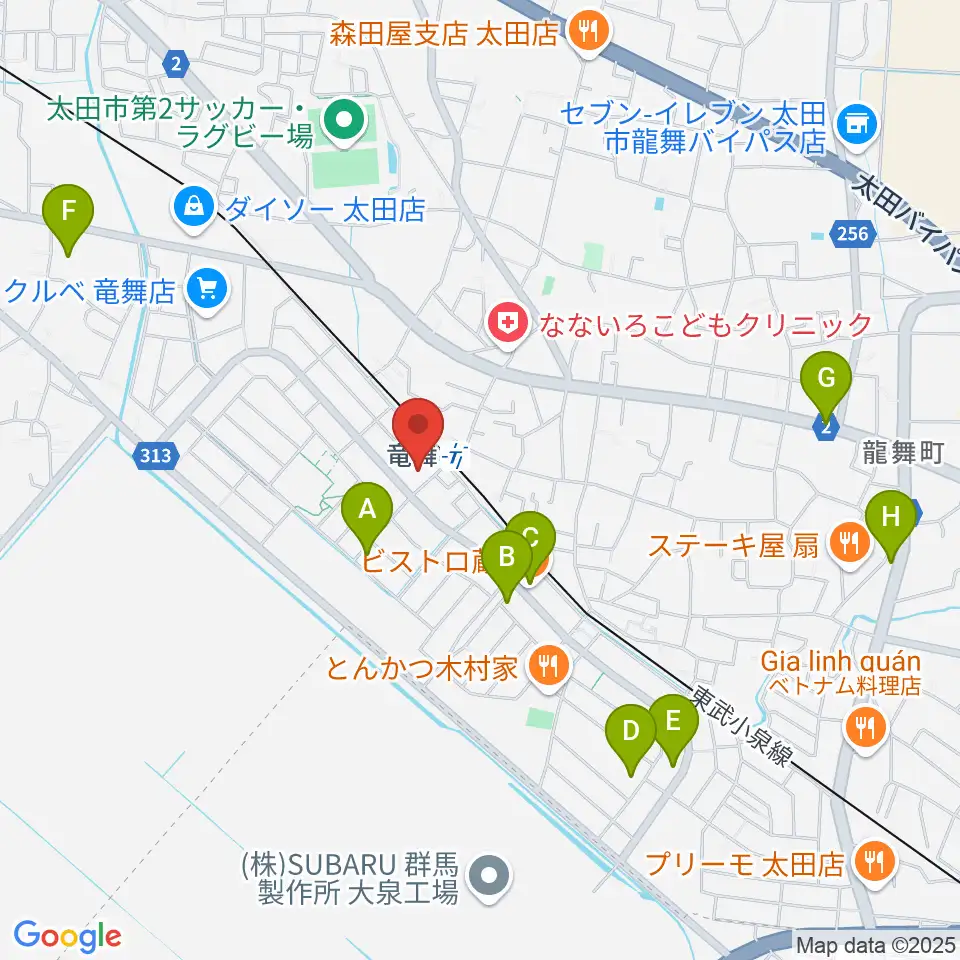 音楽サロン・シャコンヌ周辺のカフェ一覧地図
