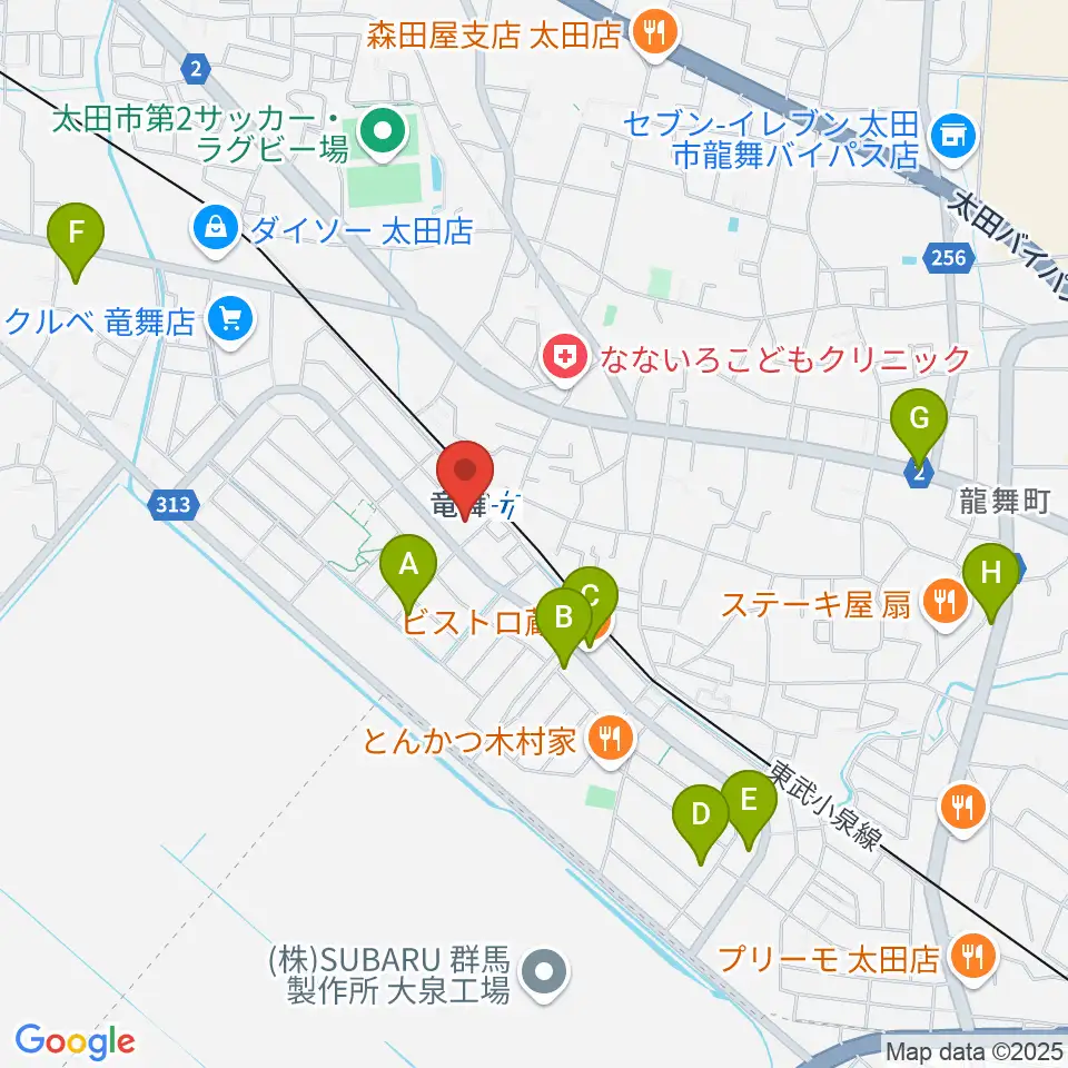 音楽サロン・シャコンヌ周辺のカフェ一覧地図