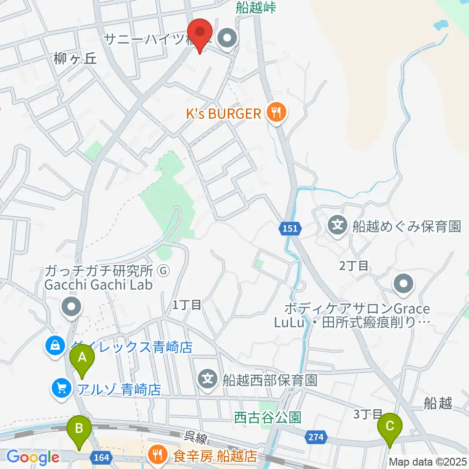 vocal school CROON周辺のカフェ一覧地図