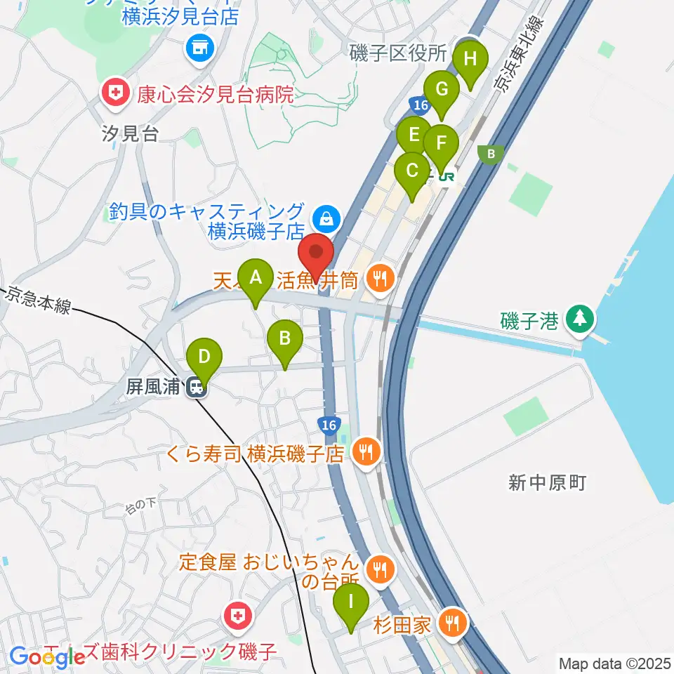 陳臻(ツェン・ゼン)中国胡弓音楽院周辺のカフェ一覧地図