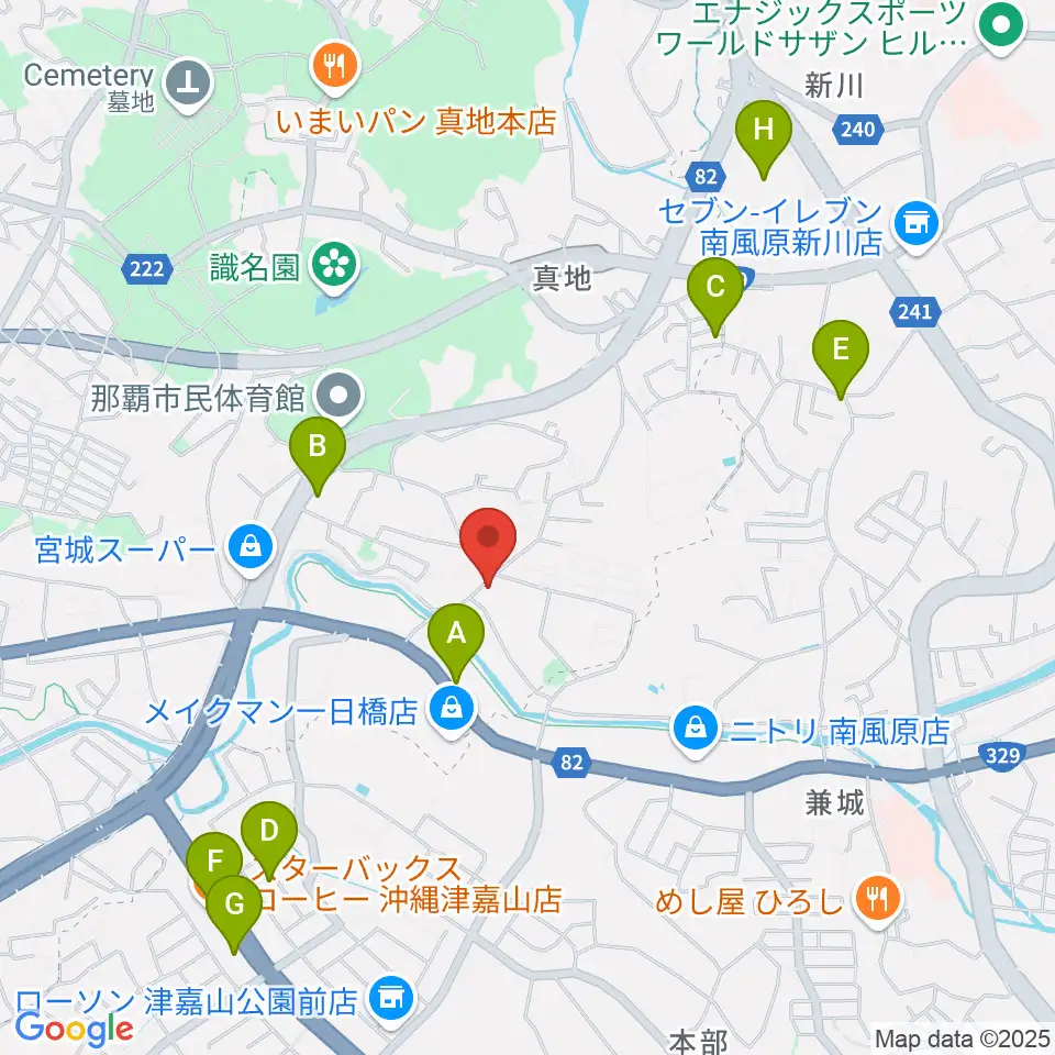 音楽教室paragon ＆ pianoA周辺のカフェ一覧地図