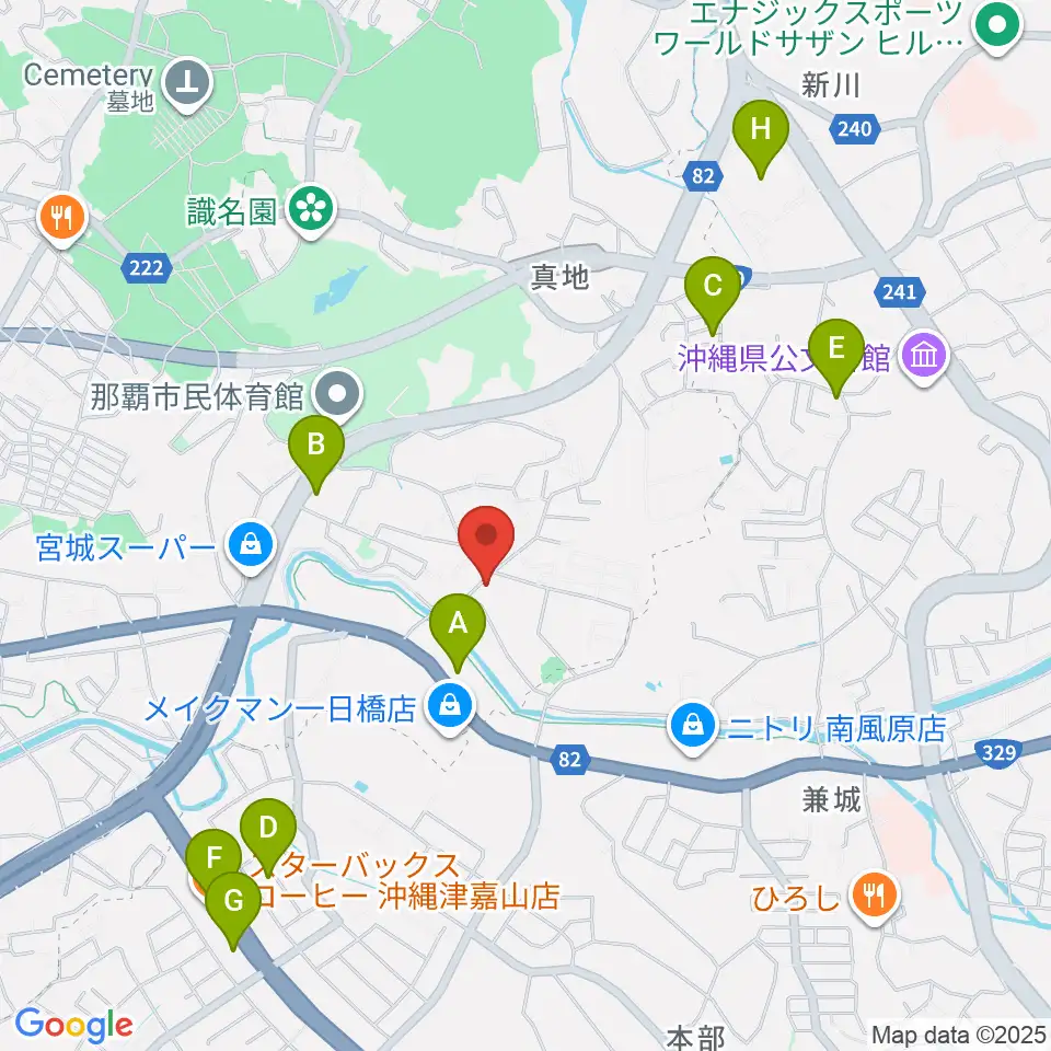音楽教室paragon ＆ pianoA周辺のカフェ一覧地図