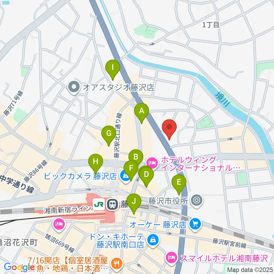 国際新堀芸術学院周辺のカフェ一覧地図