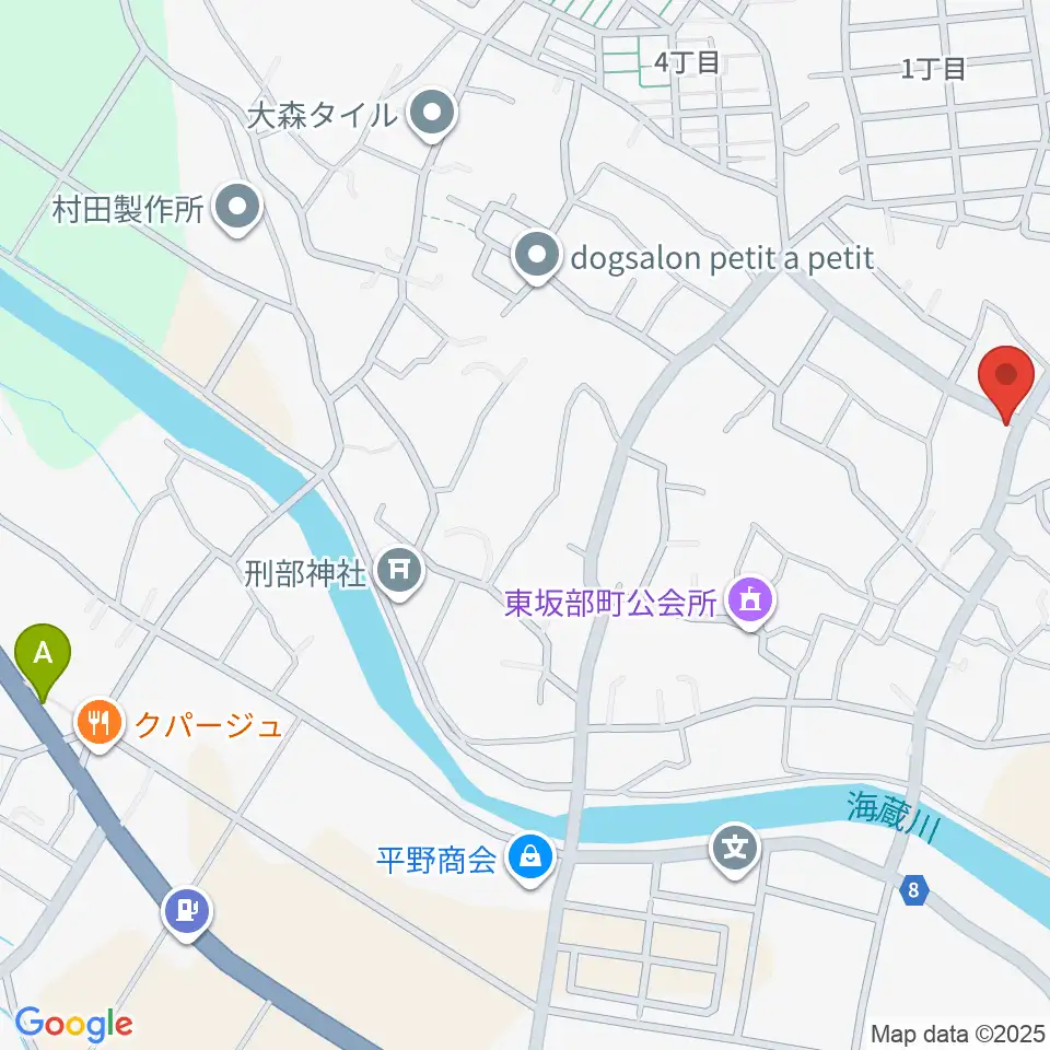 スタジオウッドボックス周辺のカフェ一覧地図