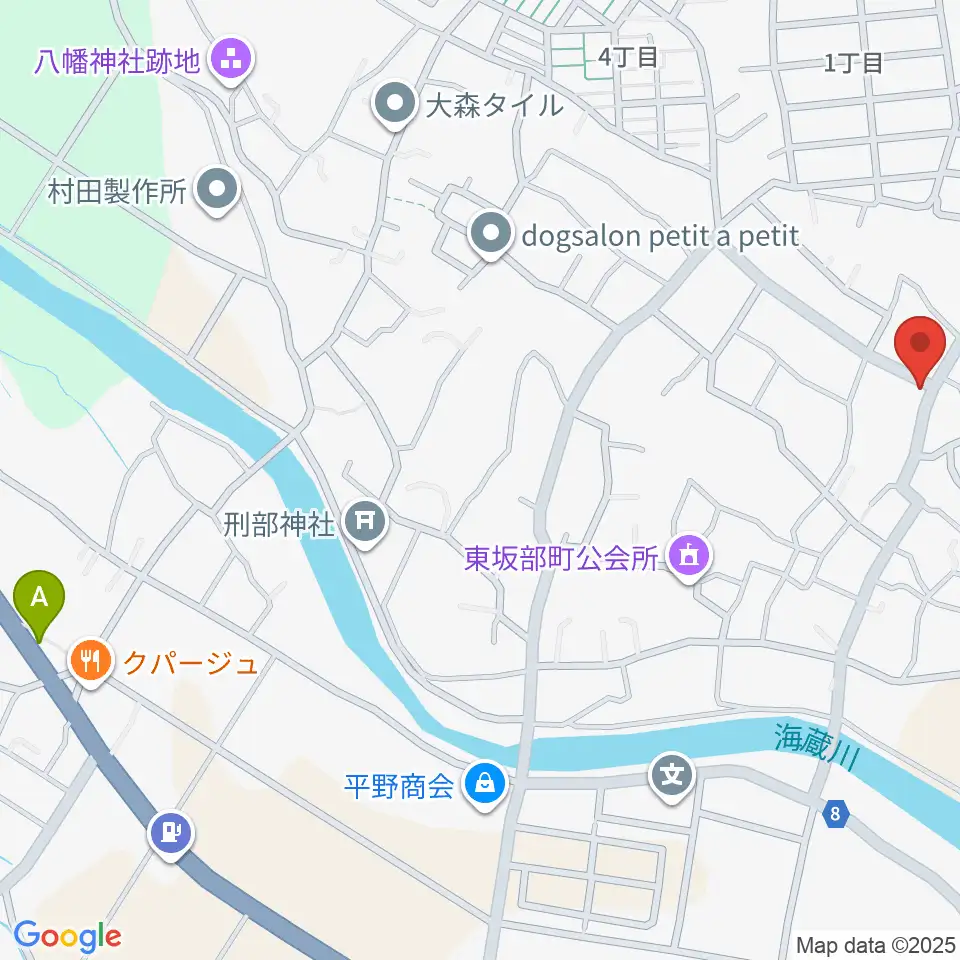 スタジオウッドボックス周辺のカフェ一覧地図
