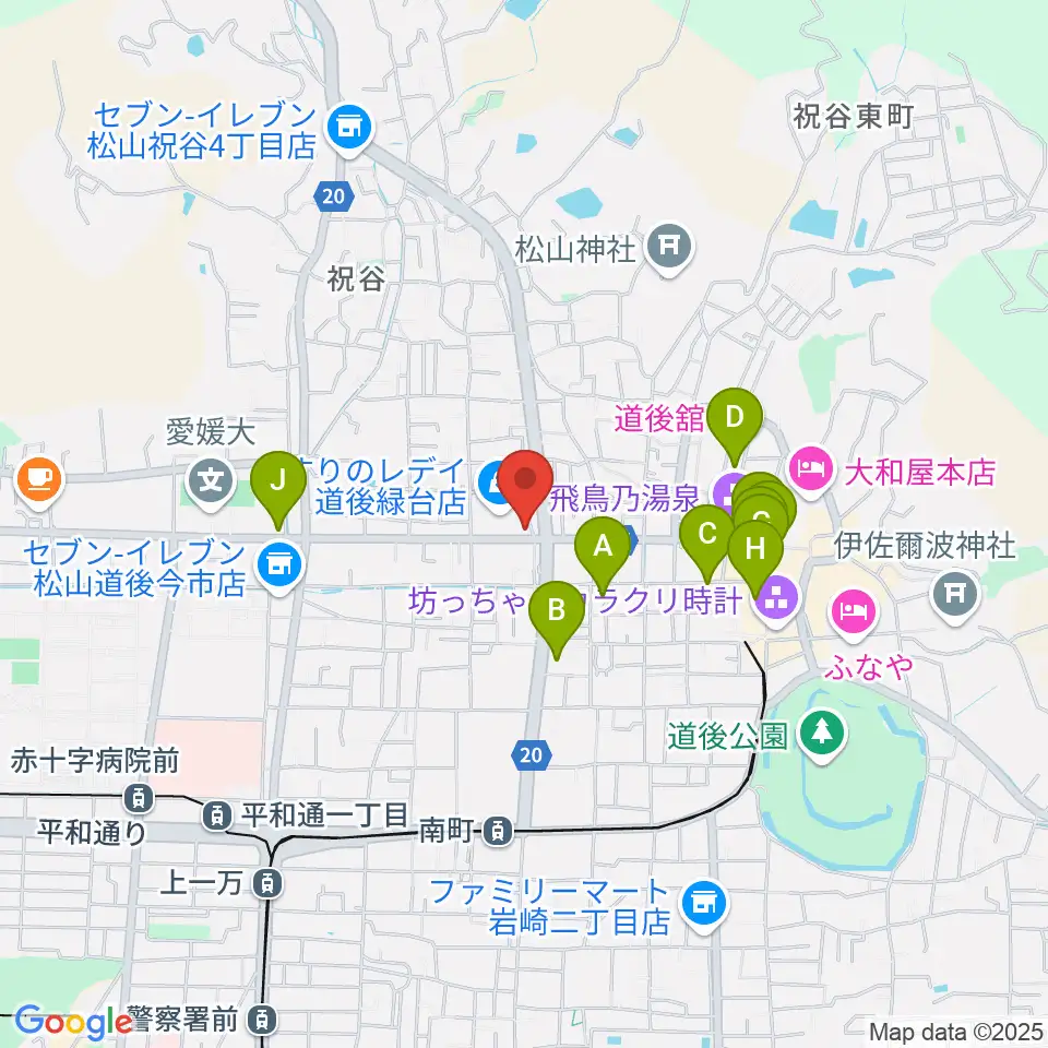 スタジオ Oto-Niwa周辺のカフェ一覧地図