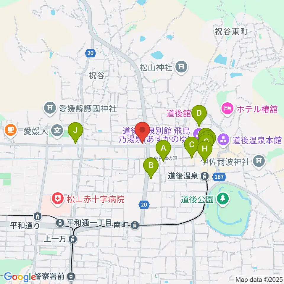スタジオ Oto-Niwa周辺のカフェ一覧地図