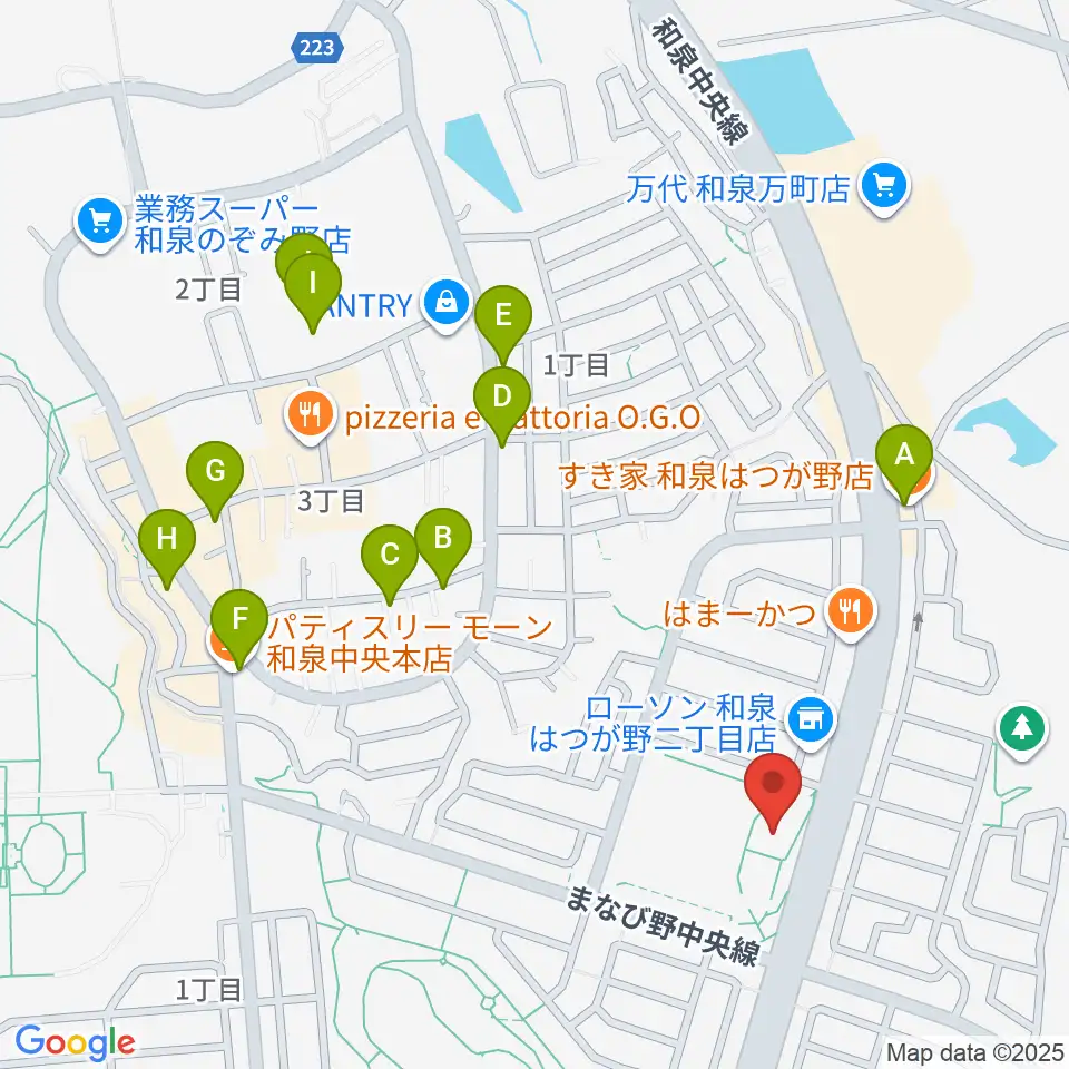 株式会社パワーステーション周辺のカフェ一覧地図