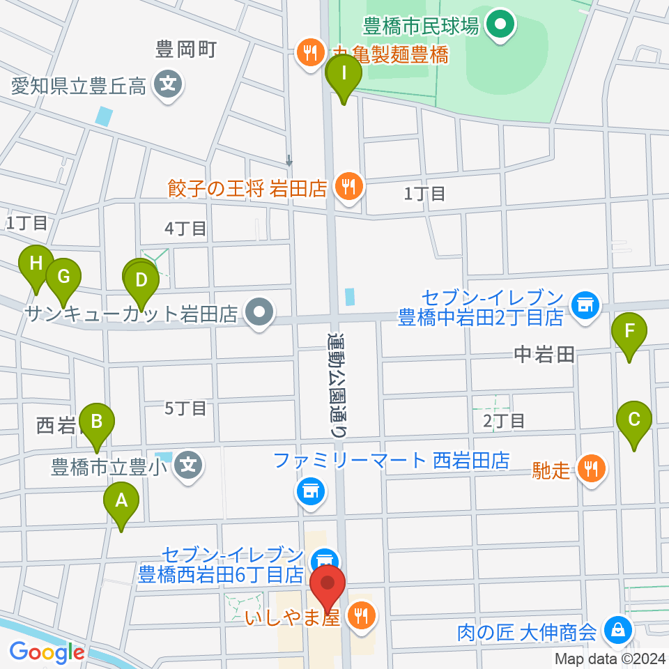 サウンドスタジオエマージェンシー周辺のカフェ一覧地図