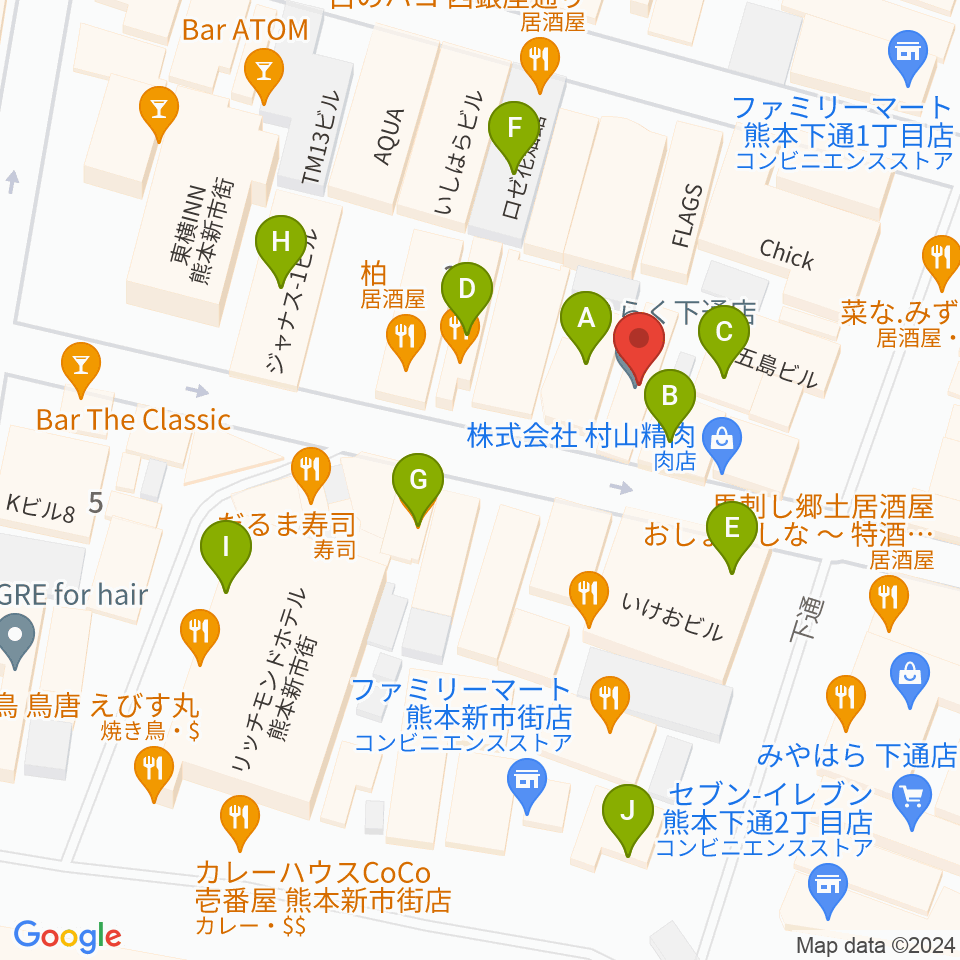尚廉周辺のカフェ一覧地図