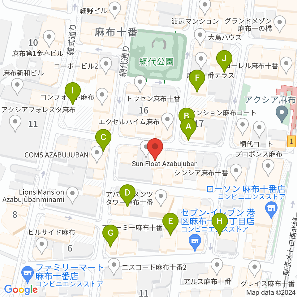 音楽塾ヴォイス東京校周辺のカフェ一覧地図