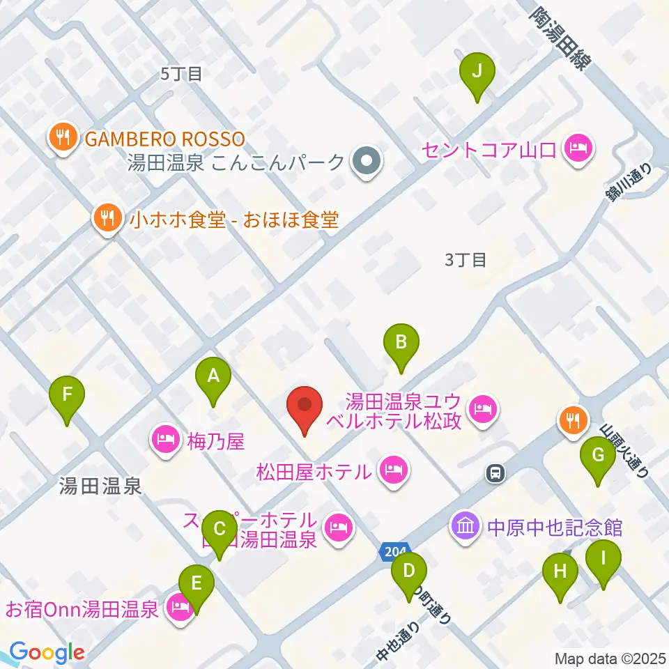 Organ's Melody周辺のカフェ一覧地図