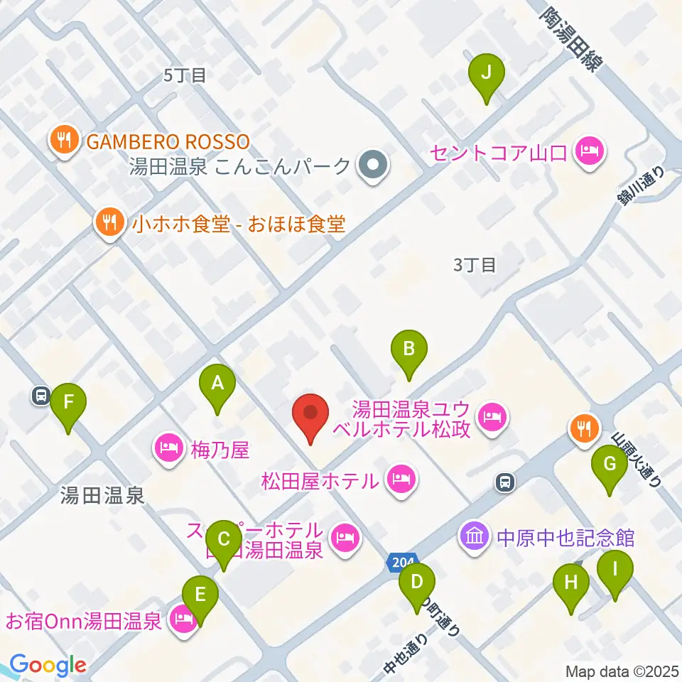 Organ's Melody周辺のカフェ一覧地図